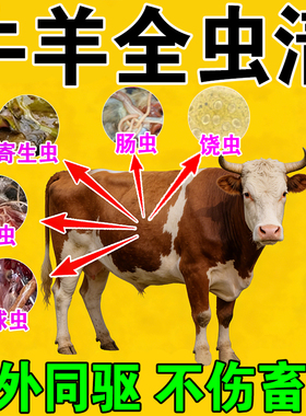 牛羊驱虫药全驱净猪牛羊内外全虫净线虫绦虫专用驱虫药孕畜可用