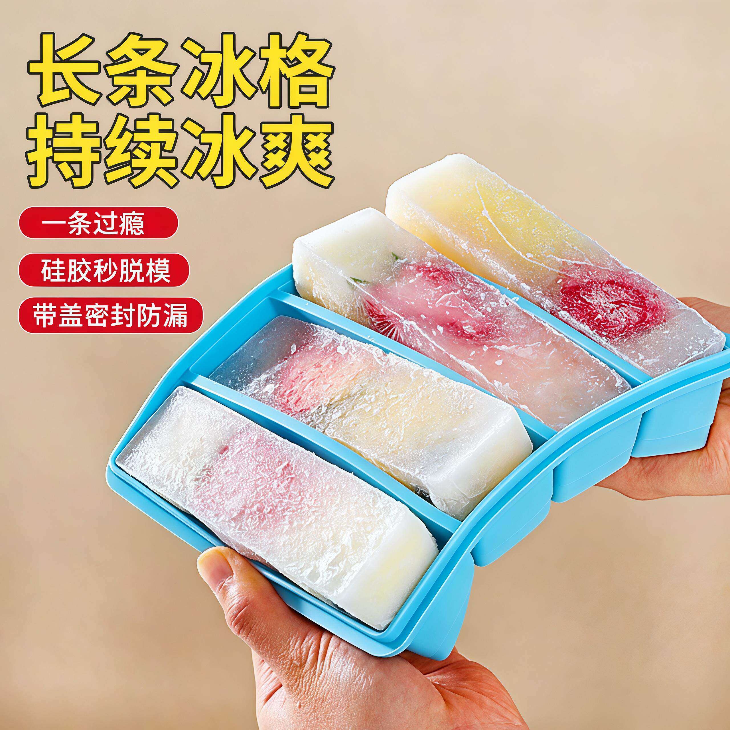 商用硅胶长条冰格威士忌柯林杯