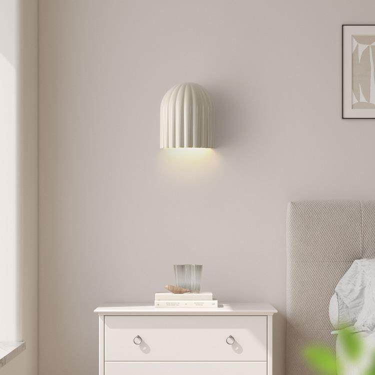 法式奶油风壁灯卧室2024新款简约现代走廊过道床头护眼装饰墙壁灯,3C数码配件,USB灯,淘宝优惠券,粉丝福利购,淘宝优惠卷
