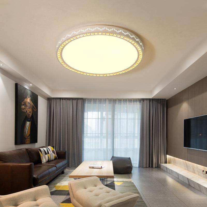 全光谱led吸顶灯护眼客厅灯圆形卧室灯餐厅阳台简约现代中山灯具,3C数码配件,USB灯,淘宝优惠券,粉丝福利购,淘宝优惠卷