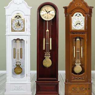 落地钟客厅北极星机芯家用中式复古机械座钟老式欧式坐钟立式摆钟