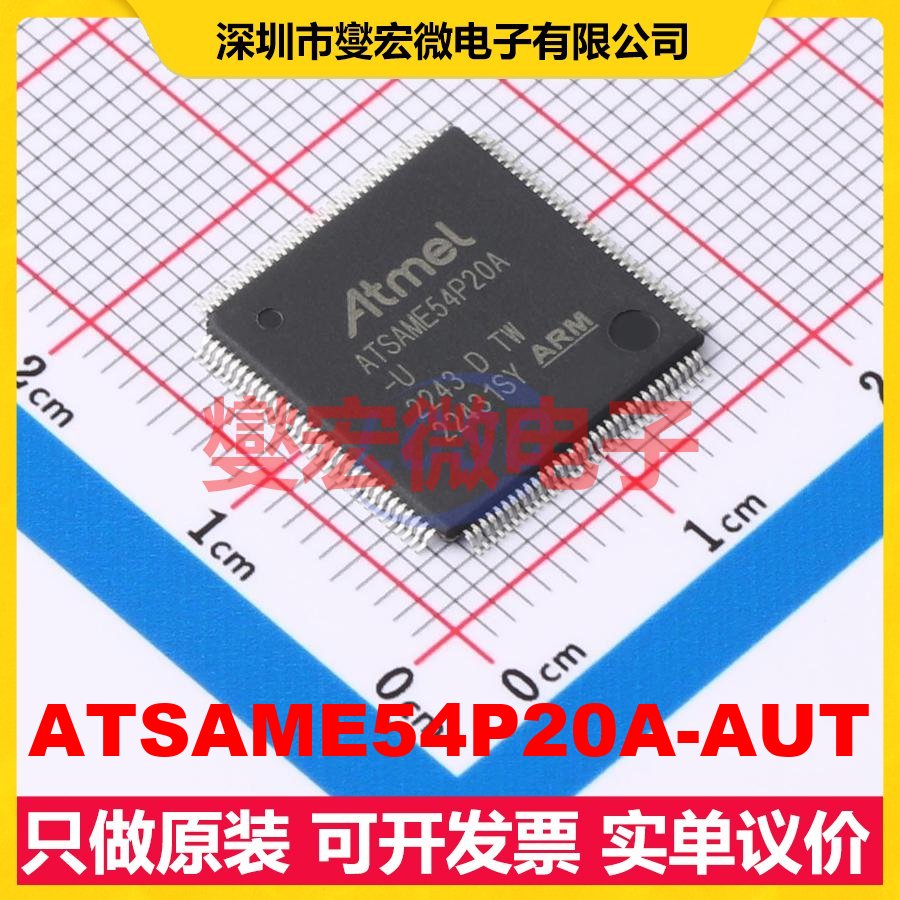 ATSAME54P20A-AUT TQFP-128(14x14) MCU/MPU/SOC微处理器控制器