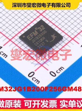 EFM32JG1B200F256GM48-C0 QFN-48-EP(7x7) MCU/MPU/SOC微处理器