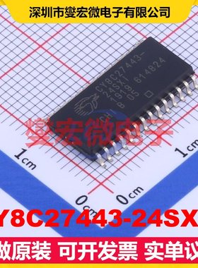 CY8C27443-24SXIT SOIC-28-8.4mm MCU/MPU/SOC微处理器控制器