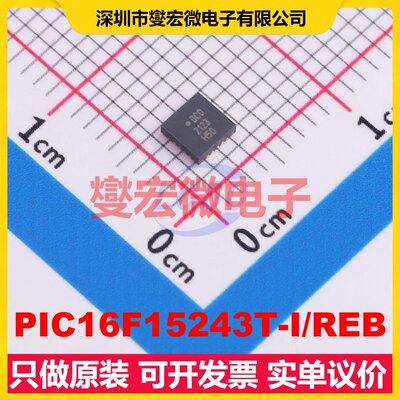 PIC16F15243T-I/REB VQFN-20(3x3) MCU/MPU/SOC微处理器控制器