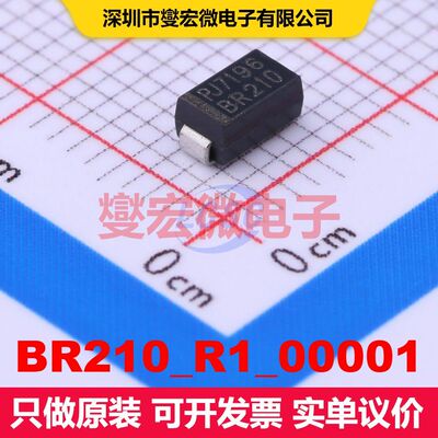BR210_R1_00001 SMA(DO-214AC) 单二极管 二极管 分立器件