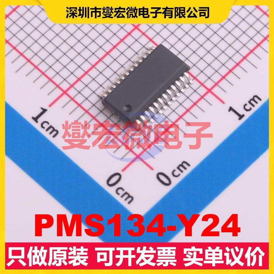PMS134-Y24 SSOP-24 MCU/MPU/SOC微处理器控制器