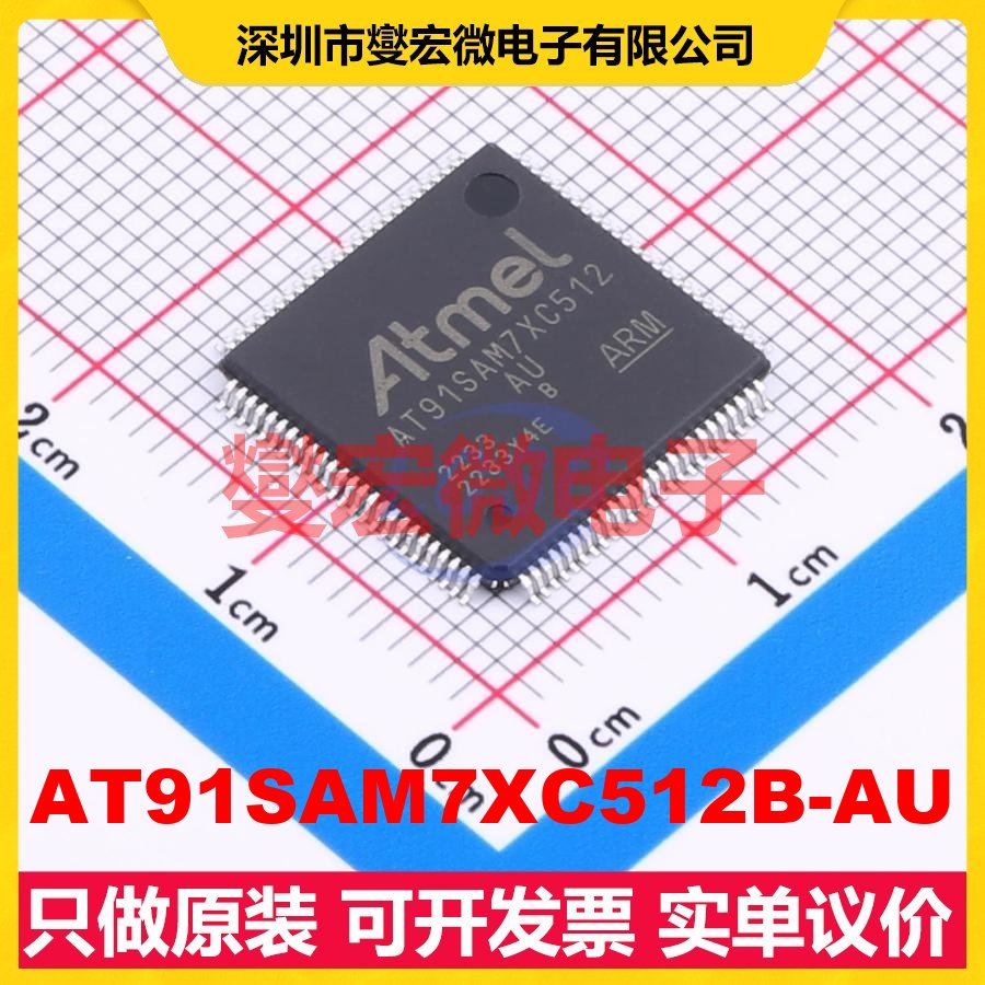 AT91SAM7XC512B-AU LQFP-100(14x14) MCU/MPU/SOC微处理器控制