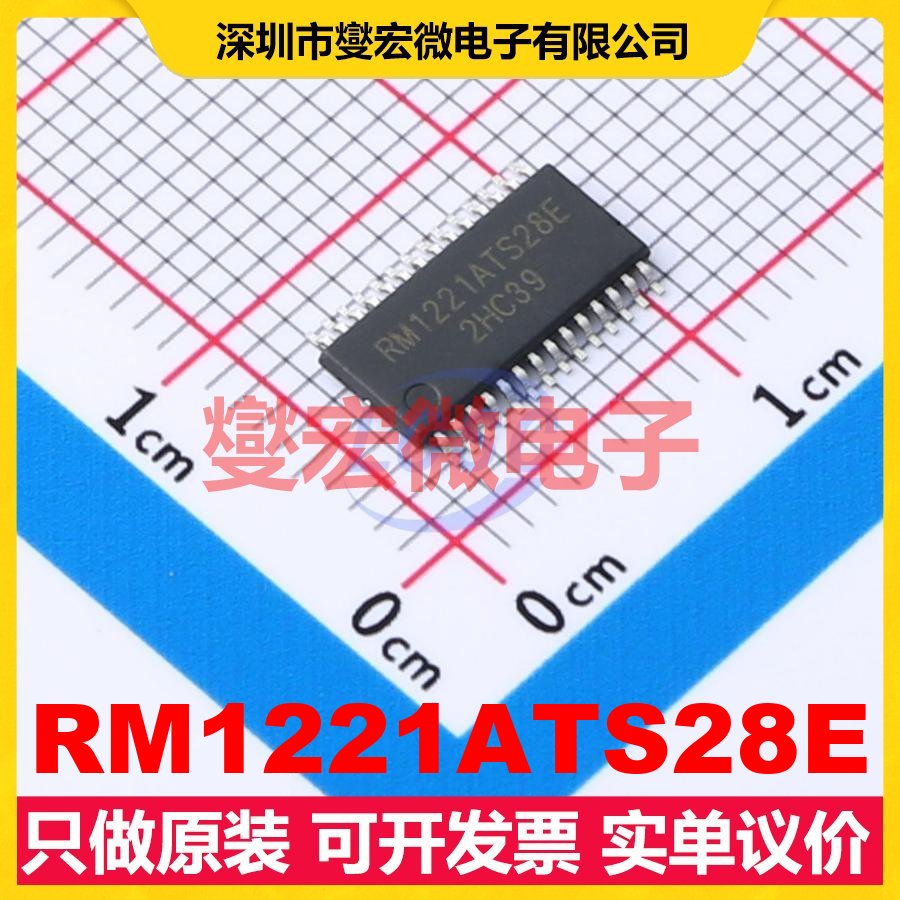 RM1221ATS28E TSSOP-28 MCU/MPU/SOC微处理器控制器