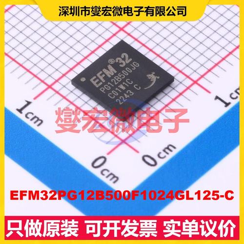 EFM32PG12B500F1024GL125-C BGA-125 MCU/MPU/SOC微处理器控制器