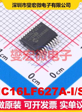 PIC16LF627A-I/SS SSOP-20-208mil MCU/MPU/SOC微处理器控制器