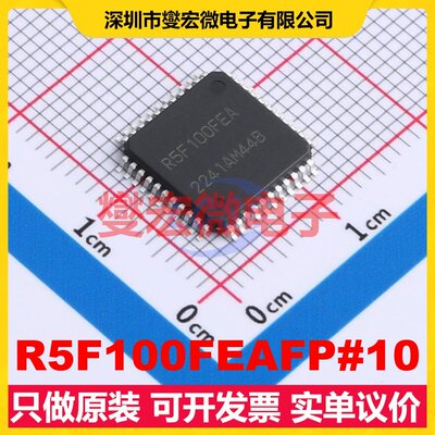 R5F100FEAFP#10 TQFP-44(10x10) MCU/MPU/SOC微处理器控制器