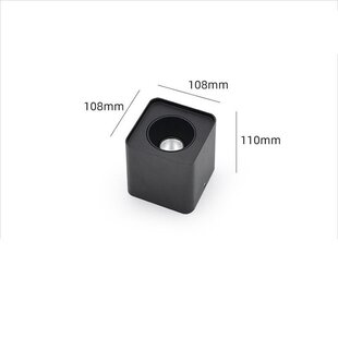 明装射灯 防眩家用客厅餐厅二头四头格栅灯射灯 cob方形斗胆灯