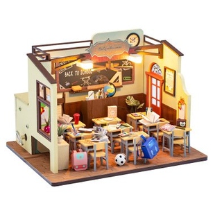 弘达diy小屋3d立体模型大型别墅手工制作创意房子模型生日礼物