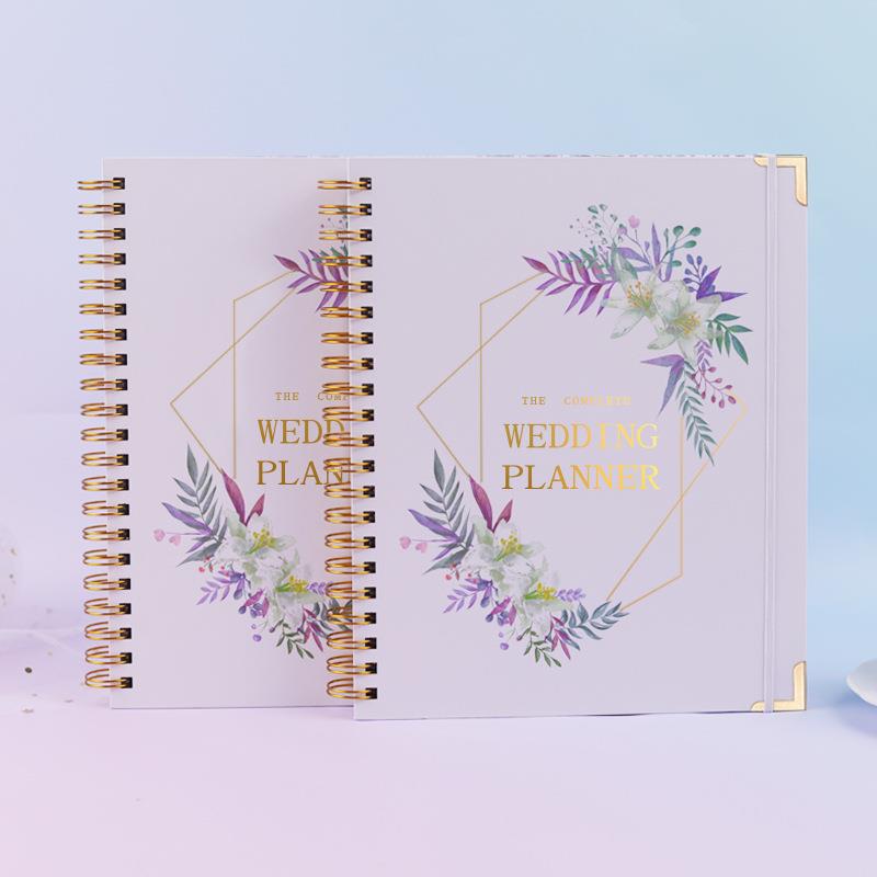 跨境英文婚礼计划本wedding planner book笔记本