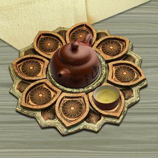 中式实木茶盘家用简约功夫茶具排水托盘大小茶台竹干泡台茶海茶座