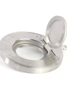 德国原装进口正品304不锈钢H74W-16P对单向阀薄板圆式