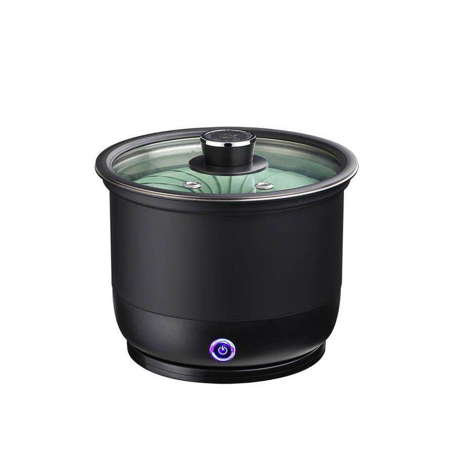 茶杯玻璃锅平底茶洗消毒锅套装功夫茶具电磁炉用不锈钢锅茶道配件