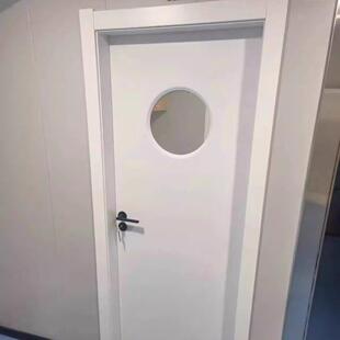 玻璃木门多色台球棋牌室美容足浴店Ktv门套玻璃观察窗隔音