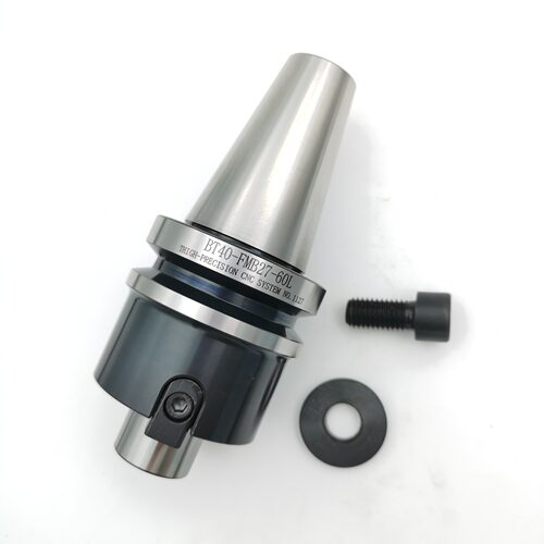 BT40平面铣刀柄BT40-FMB27-60L/100L/150L/200L CNC铣刀盘连接杆