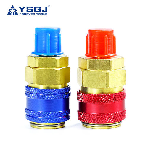 YS-008永仕工具快接QC12 R134A快速接头 qc12 汽车空调加氟接头