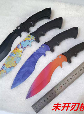 CSGO游戏周边M9刺刀模型工艺品玩具刀具塑料训练刀收藏品未开刃
