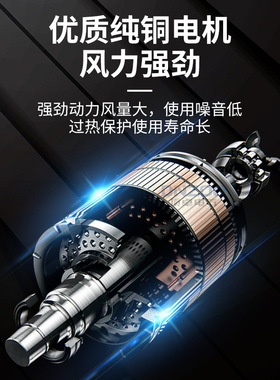 FTA2-50/60/75工业排风扇换气扇厂用圆形强力排气壁扇轴流通风机