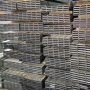 楼梯扶手阳台无框玻璃栏杆工程轨道地槽护栏预埋U型镀锌钢槽配件