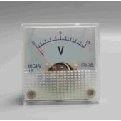 10V 50V 指针式 V型电压表 电压表 表头 直流电压表 91C4 机械形