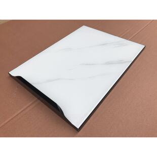 整体橱柜门定做 定做晶钢门 3c钢化玻璃 金刚门 定制厨房隐形框整