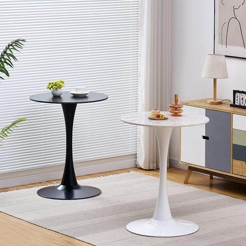 岩板小圆桌网红百搭圆桌洽谈客厅阳台休闲小户型轻奢商用接待简约,住宅家具,岩板餐桌,淘宝优惠券,粉丝福利购,淘宝优惠卷