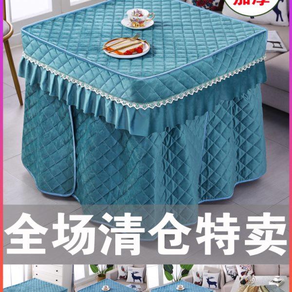 取暖炉烤火新款电套桌罩火正方形加厚火被暖电炉桌子炉烤罩烤罩套