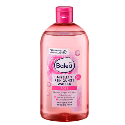 德国balea玫瑰花水卸妆水-400ml/瓶---紫紫茹外贸清仓