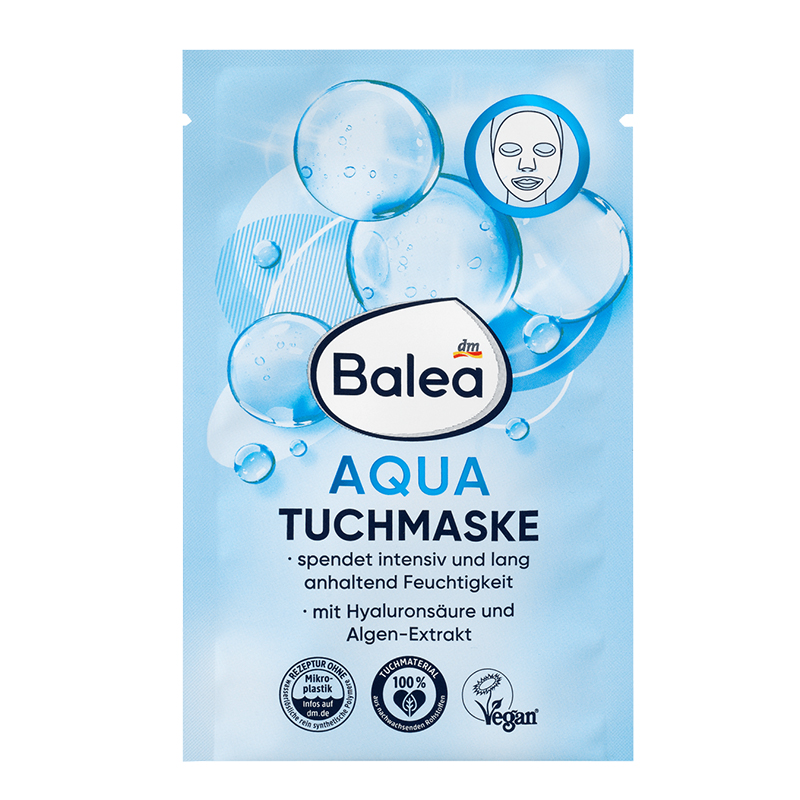 balea 玻尿酸蓝藻补水面膜