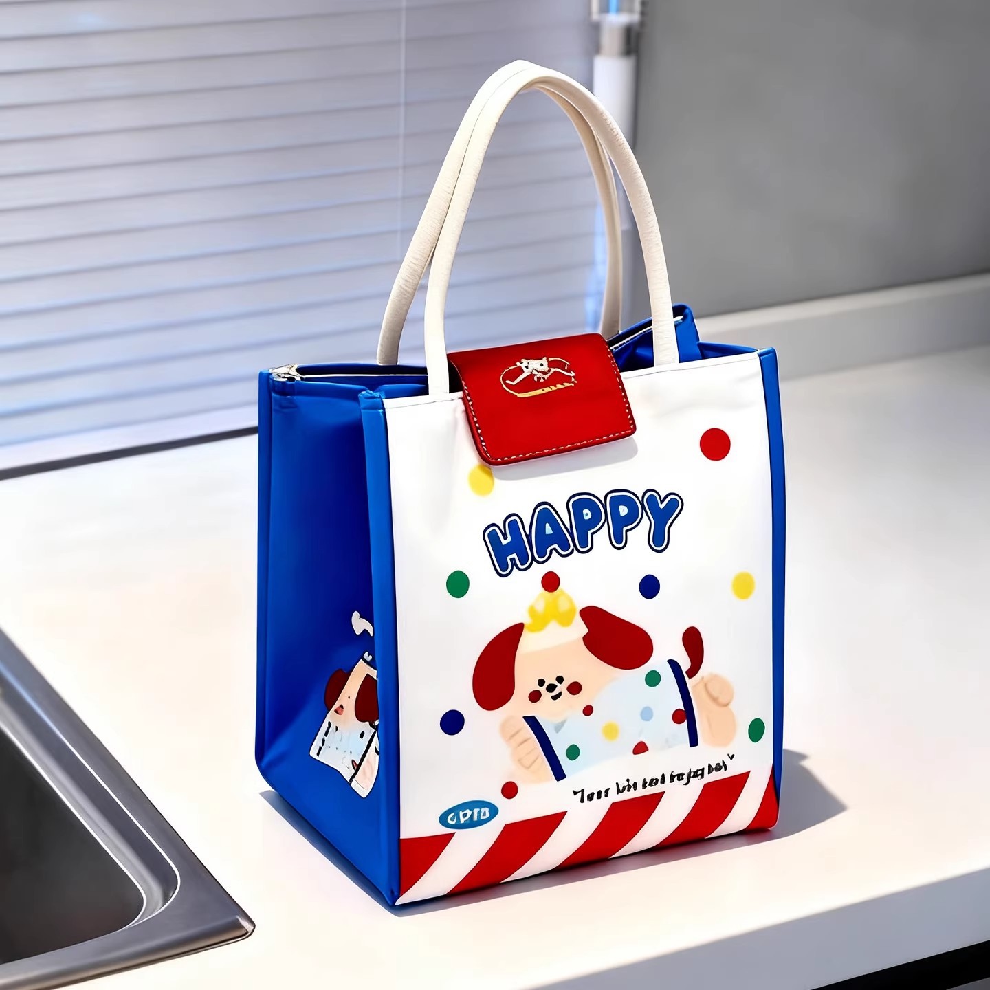 饭盒便当手提包新款上班族学生午餐饭盒袋长效保温加厚铝箔防水盒