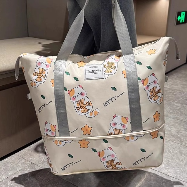 大容量折叠包手提行李包搬家待产包包出差旅游可套拉杆收纳袋