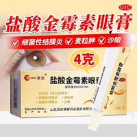 辰欣 盐酸金霉素眼膏4g细菌性结膜炎 麦粒肿 细菌性眼睑炎 沙眼ty