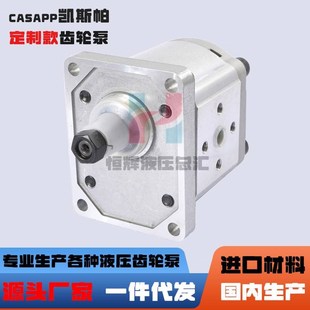 6.3 7.2 新款 11.2液 凯斯帕液压油泵CASAPPA齿轮泵PLP20