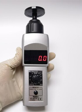 力新宝DT-207LR转速表 激光接触两用转速计 线速度测量仪 测长仪