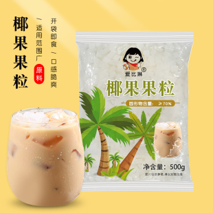 原味椰果粒奶茶专用奶茶店原料椰果肉椰粒桶装 珍珠奶茶椰果椰纤果