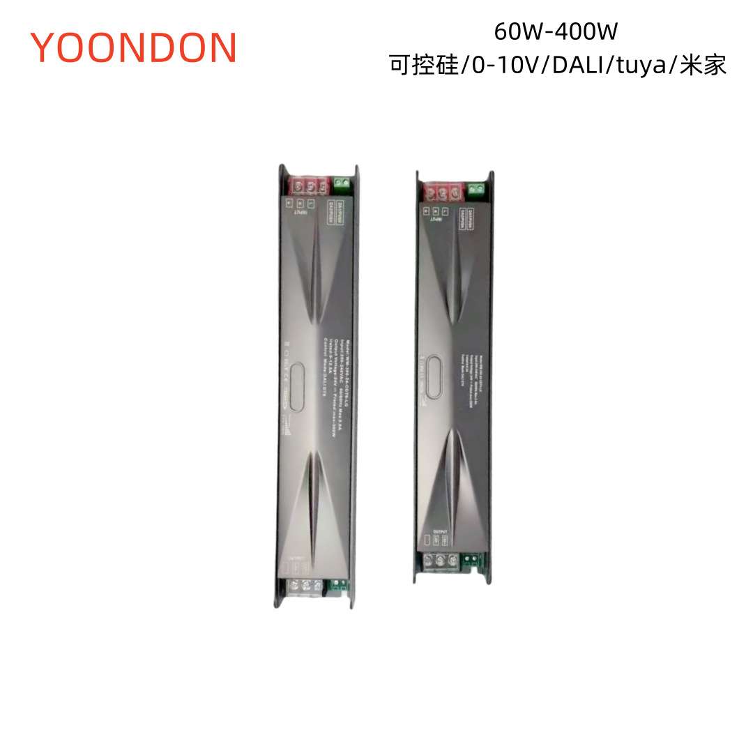 12V 24V LED灯带0-10V 可控硅调光电源驱动DALI开关电源 60W-400W