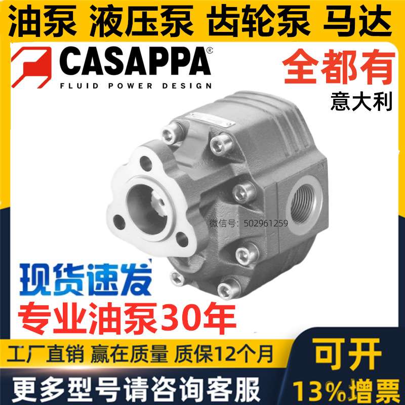 意大利凯斯帕CASAPPA齿轮泵马达APL61 APL 三角泵国产替代
