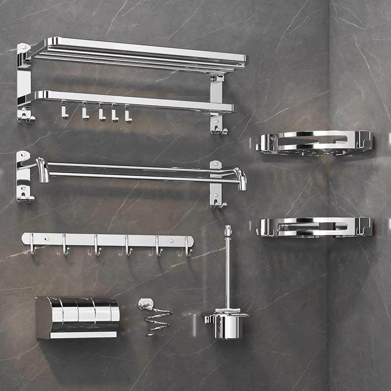 卫生间毛巾架不锈钢免打孔浴室置物架浴巾架厕所洗漱用品五金挂件,橡塑材料及制品,亚克力管/有机玻璃管,淘宝优惠券,粉丝福利购,淘宝优惠卷