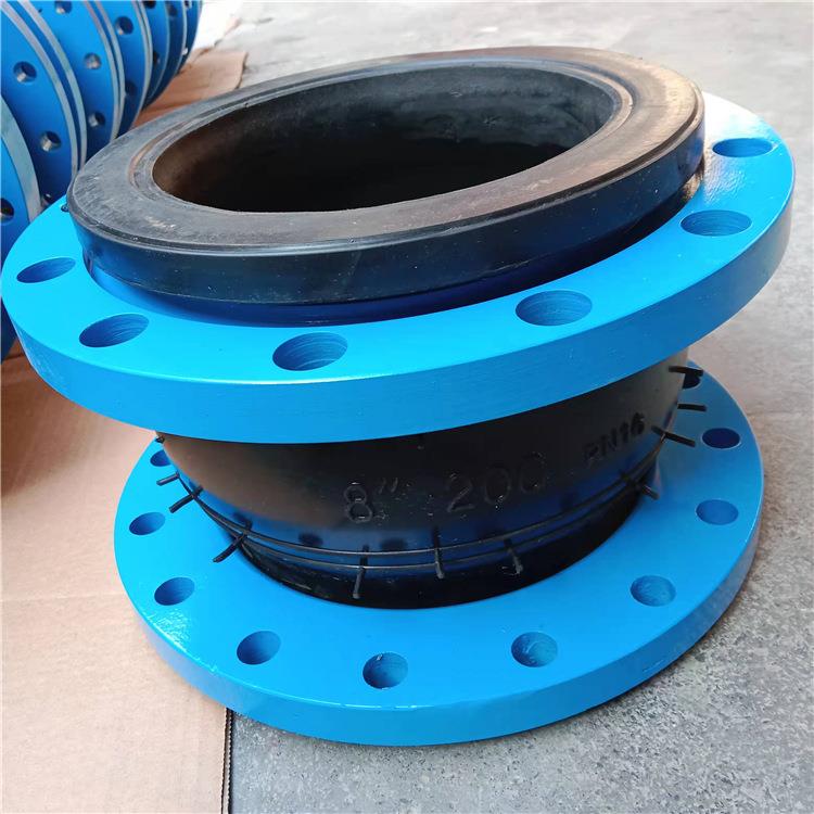 KXT型可曲挠橡胶软接头 国标法兰/近标法兰/非标法兰型号全发货快