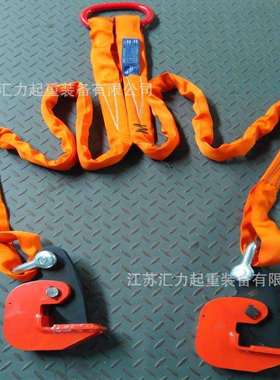 吊带组合吊具4t2m 2组合吊索4t1m 吊带成套索具 2钩组合