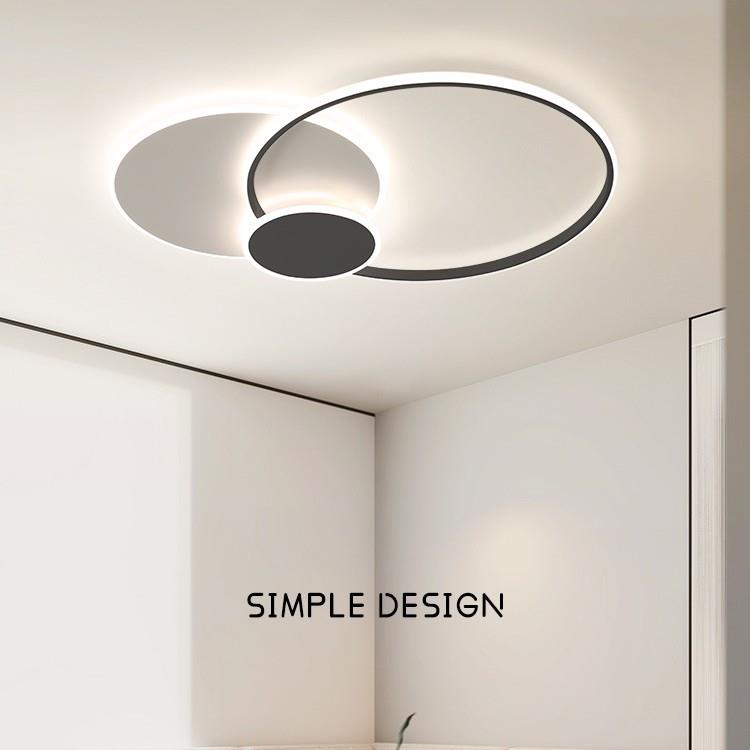 吸顶灯客厅灯具简约现代大气卧室灯创意极简家用大灯客厅主灯X1