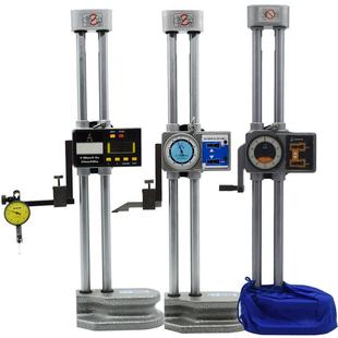 600 500 1000mm 300 宏峰双柱数显高度尺带表高度尺带手轮高度计0