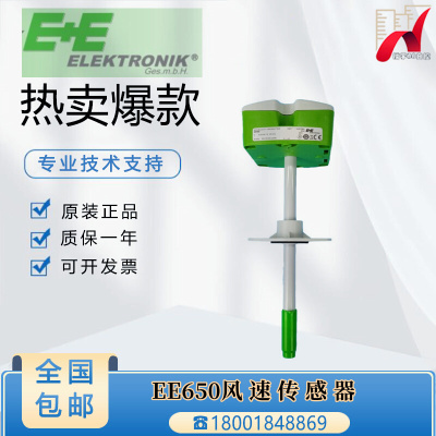 奥地利E+E益加义EE650-T2A6L200管道装风速传感器风速仪EE65-VB5