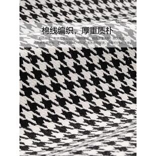 单个椅子座垫靠背巾连体盖巾 坐垫单人沙发垫棉麻亚麻椅子垫四季
