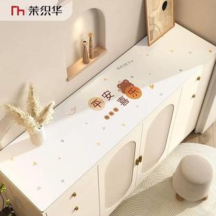 柜垫子台面桌布茶几桌面保护垫桌垫餐边柜硅胶免洗防脏垫 电视柜鞋